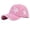 Pink, variant on Women Baseball Cap Ponytail Hat High Messy Bun Ponycap Quick Drying Mesh Breathable Adjustable Sun Cap Womens Baseball Cap Black One Size