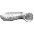 thumbnail image 4 of Builder’s Best SilverDuct Wire Helix Aluminum Foil Dryer Duct with 2 Clamps, Silver, 4 of 6