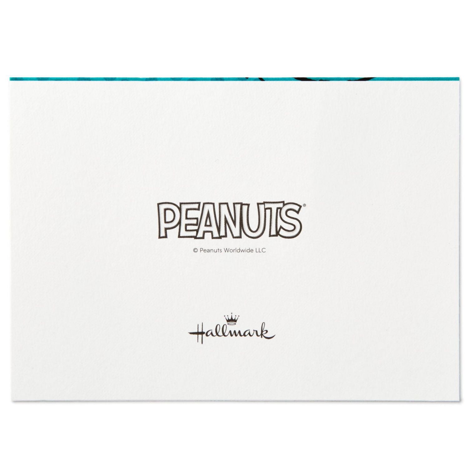 Cartes Peanuts sans texte – Snoopy et sa machine à écrire – Hallmark (10 cartes et enveloppes)