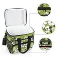 thumbnail image 6 of FORMRS Insulated Cooler Bag 24 Cans Capacity Soft Leakproof Lunch Box with Side Pockets, Retro Floral, 6 of 7