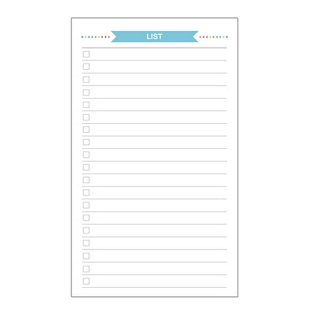 40 Sheets A6 Size 6-Hole Paper Refills For Notebook Planner Journal Dairy (TODO Diary)