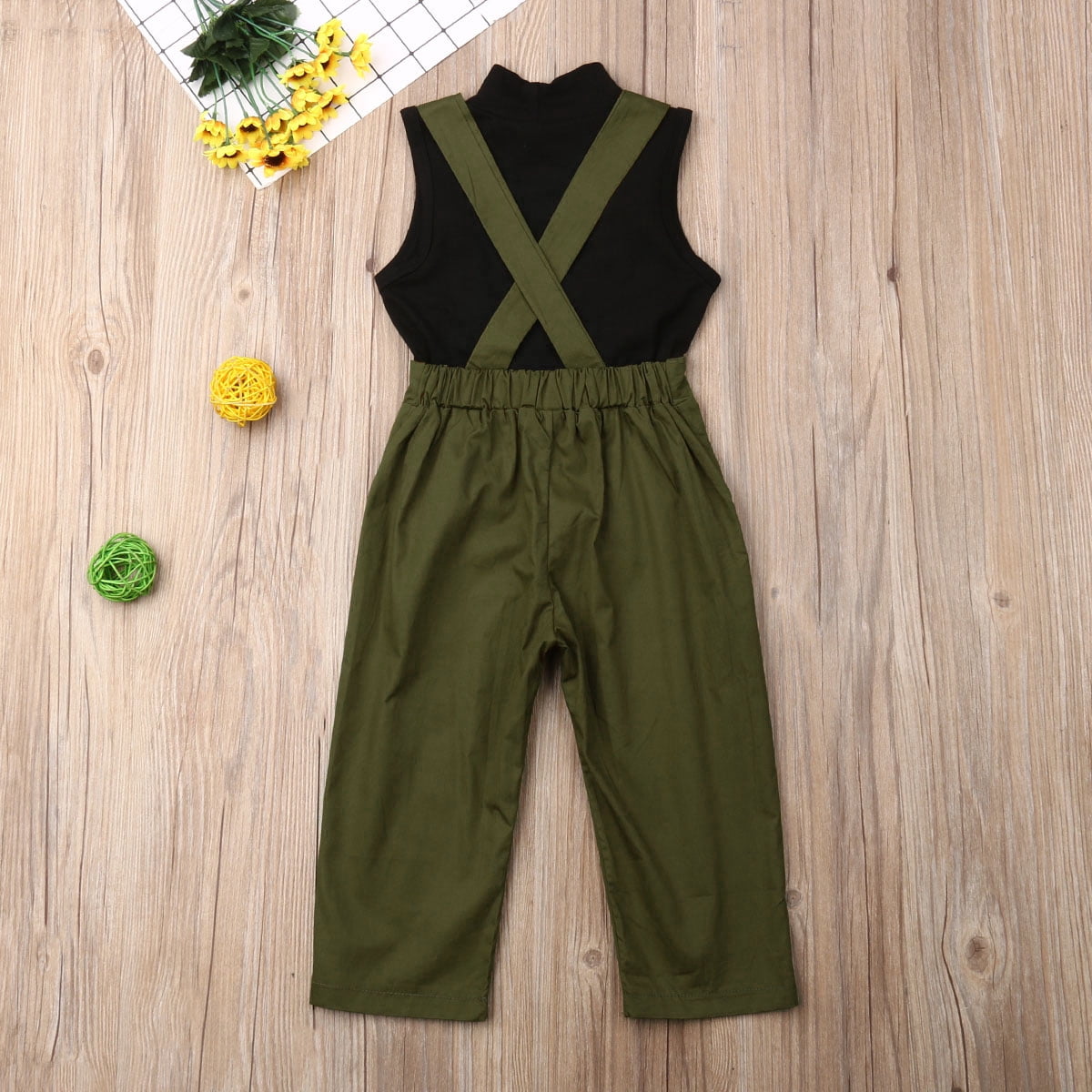 black vest jumpsuit
