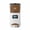 White/Stainless Steel, variant on Penthouse Paws Automatic Cat Feeder with LCD, Twist-Lock Storage, Anti-Jam, Voice Meal Call, Battery Backup, Stainless Steel Bowl, Up to 15 Daily Meals, Single Tray 6L for Cat & Dog, White/ Stainless