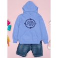 thumbnail image 3 of Decorative Elephant Hoodie Juniors -Image by Shutterstock,  Medium, 3 of 4