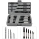 thumbnail image 4 of Kit de extractor de tornillos-12 piezas Extractor de guía de extracción fácil Juego de extractores de tornillos rígidos Herramientas de fijación de eliminación de pernos rotos, 4 of 5