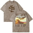thumbnail image 2 of Josiah Queen My Promised Land Tour 2025 Merch T-Shirt Vintage Wash Tee Women Men Short Sleeve Crewneck Tee, 2 of 3