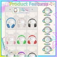 thumbnail image 4 of 2+68P Classroom Headphone Storage Organize, 30Pockets Clear Earphone Hanging Storage Bags Classroom Over The Door Hanging Headphone Bags with 62P Stickers, 6P Hooks for Tidy Earphones, 4 of 4