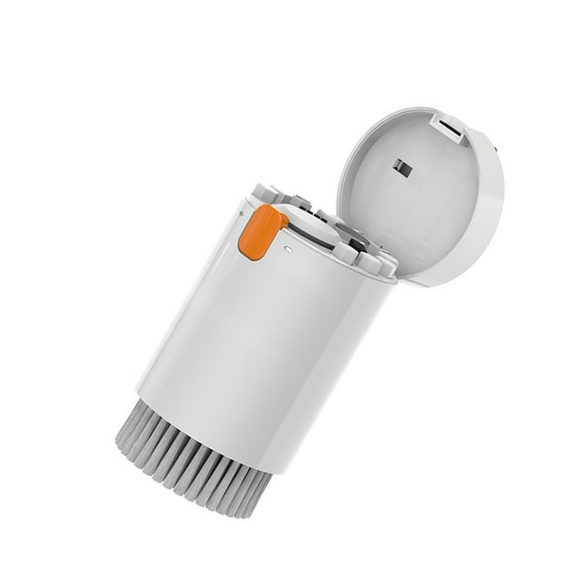 Inteprter Limpiador eliminador de olores, limpieza suave y sin rayas, kit fácil de limpiar para teléfono de acción rápida Equipo de limpieza de cámaras Naranja blanca