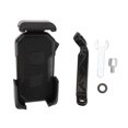 thumbnail image 1 of Bike Phone Mount Shock Absorption High Strength ABS Material Universal Motorcycle Phone Holder for Scooter Black, 1 of 4