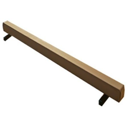 6ft Suede Gymnastics Balance Beam - Tan