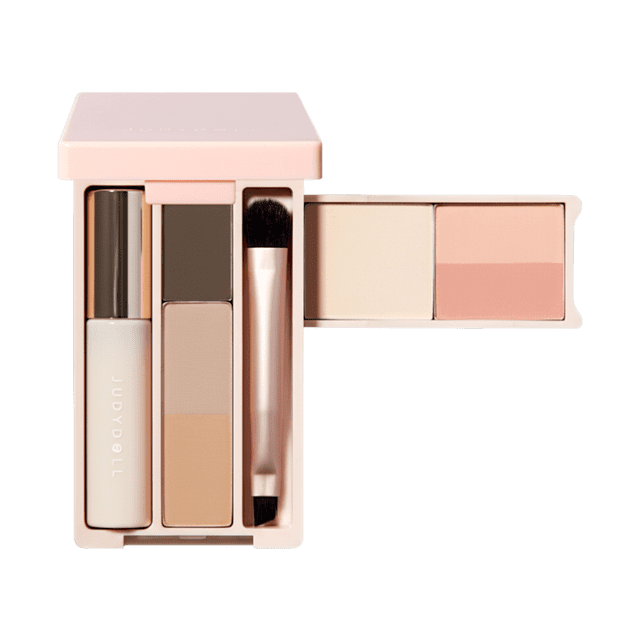 Paleta de maquillaje Judydoll Mini Portable #01 Earthy con máscara