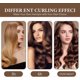 thumbnail image 3 of 3 rulos rizadores de terciopelo suave sin calor para cabello largo, rizadores nocturnos con cierre de gancho seguro (beige), 3 of 5
