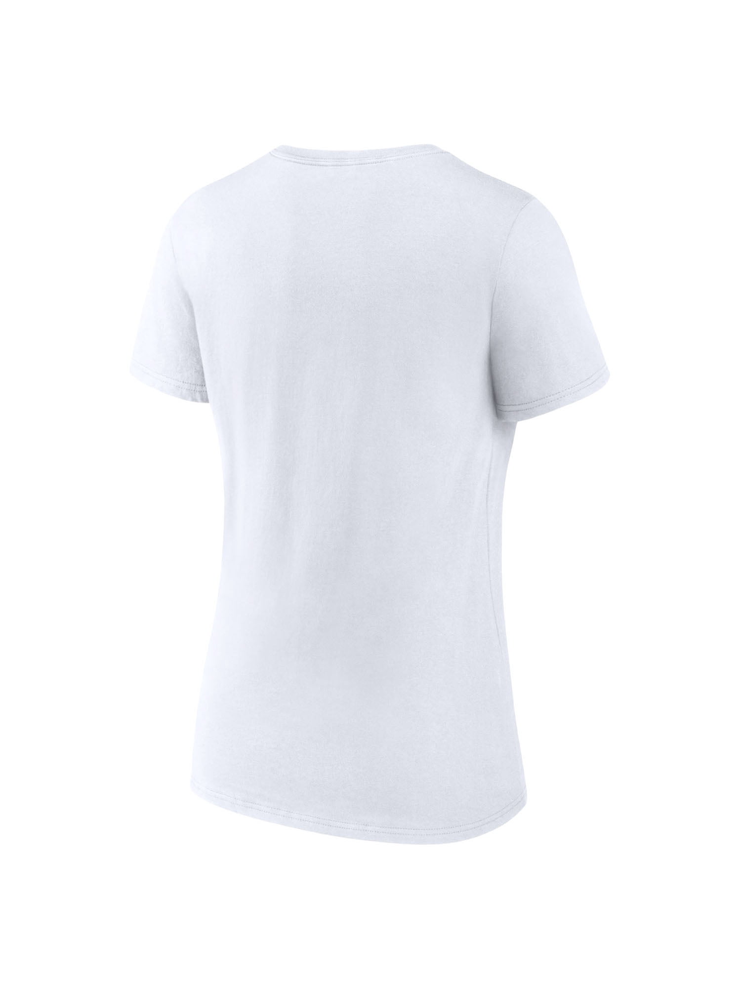 NCAA Virginia Tech Hokies Womens White Cotton Short Sleeve Tee