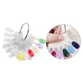 thumbnail image 1 of 60 uds de puntas de exhibición de uñas Colcomx color transparente, 1 of 5