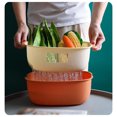 thumbnail image 4 of maskred Sturdy And Durable Washing Basket With Humanized For Multi-purpose Convenient And Practical Multifunctional Drain Basket green M, 4 of 6