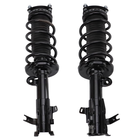 TRQ Front Strut and Spring Assembly Set 2 Piece Fits 2012-2015 Honda Civic
