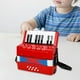 thumbnail image 1 of Acordeón de Piano Hugo de 17 teclas y 8 bajos Rojo, 1 of 10