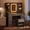 Black, variant on Makeup Vanity Desk with Dimmable LED Mirror – 7 Drawers, USB Ports, Power Outlets, Hair Dryer Holder, Cushioned Stool – 43" Modern Dressing Table, Faux Marble, Imitation Marble White