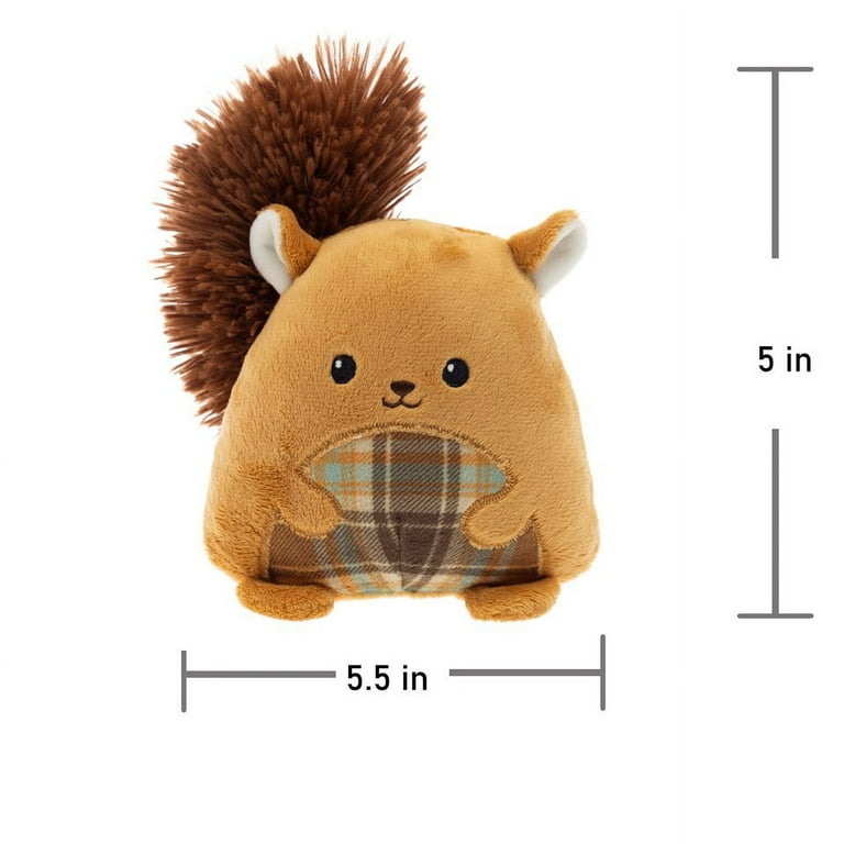 Vibrant Life Halloween Dog Toy, Fall Squirrel Plush