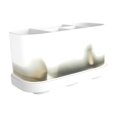thumbnail image 2 of Organizador de escritorio Salvador Porta brochas de maquillaje con ventosas, 2 of 8