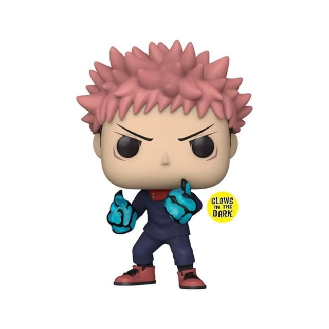 Figura Funko Pop Yuji Itadori Puño Divergente Glow Exclusivo AAA Jujutsu Kaisen 3.7 pulgadas