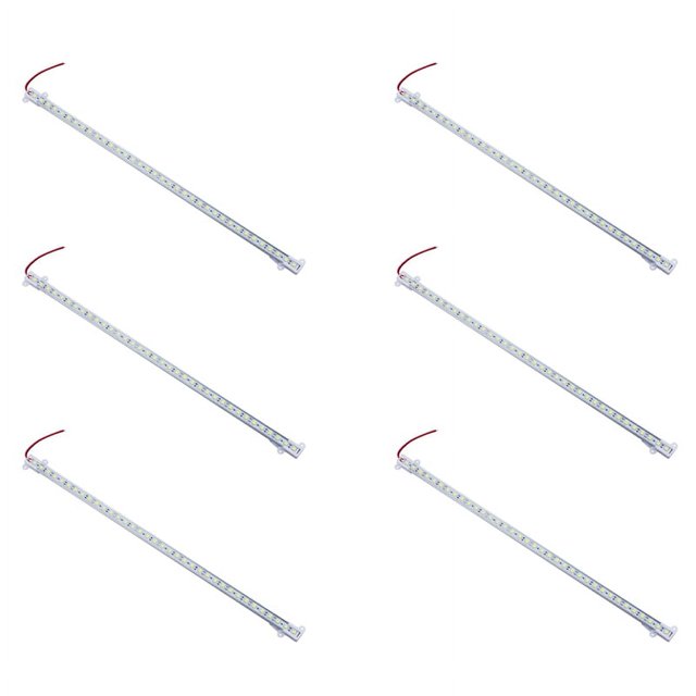Barre Lumineuse Rigide en Aluminium Blanc Jour 6psc 50CM 5050 SMD 36 LED