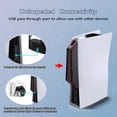 thumbnail image 2 of The PS5 Console Accessory Is Only Compatible with The Original PS5 Model. The Plug-And-Play Cooling Fan Features a USB 2.0 Port with a Blue Indicator Light at The Back to Show Its Operational Status, 2 of 7
