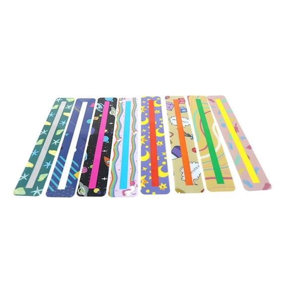 Yokua Cute Dyslexia Reading Overlays Bookmarks for Early Readers