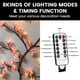 thumbnail image 2 of Luces LED para ramas de árboles, flor de cerezo, 1,2 m, con control remoto de 48 LED, 2 of 7