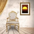 thumbnail image 3 of Morris, Arthur 11x14 Gold Ornate Wood Framed with Double Matting Museum Art Print Titled - FL, Vierra Wetlands Giant sun at sunset, 3 of 4