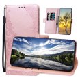 thumbnail image 1 of for Samsung Galaxy A33 5G Wallet Case,Embossed Mandala Floral Leather Folio Flip Wristlet Shockproof Protective ID Credit Card Slots Holder Cover for Samsung Galaxy A33 5G 6.4 inch - Rosegold, 1 of 9