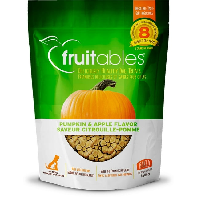 Fruitables Pumpkin & Apple Baked Dog Treats