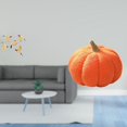 thumbnail image 2 of Juego de arte de pared de pájaro de madera con figura de pájaro, almohada de calabaza, escultura de peluche, ideal para sala de estar, dormitorio, coc, 2 of 8