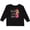 AB-Black, variant on Christmas Llama Boys or Girls Long Sleeve Toddler T-Shirt