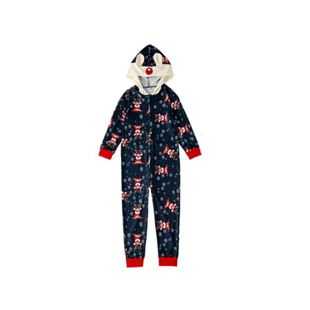 

Joggers for Women Cargo Pants for Women New Cute Fashion Christmas Hooded Print Family European And American Pajamas Parent-child Jumpsuit Kids Cargo Pants Women Fleece Joggers for Women