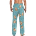 thumbnail image 2 of Top-kevin Summer Red Lobster Pajama Pants Crayfish Men's Pajama Bottoms Lounge Sleepwear PJs Sleep Pants, 2 of 11