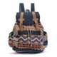thumbnail image 1 of Qarigey de lona para mujer, de gran capacidad con cremallera, étnica, informal ajustable, suministros para bolso de hombro Mochilas tipo 3, 1 of 6