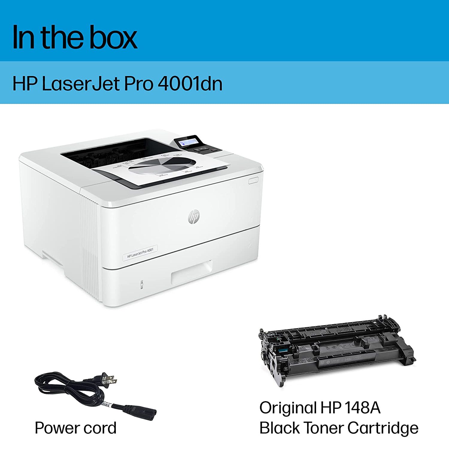HP LaserJet Pro 4001dn Laser Monochrome Printer photo 3