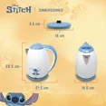 thumbnail image 2 of Tetera Eléctrica Disney Stitch ST-180 Acero Inoxidable 1.8 Litros, Luz LED, Base Giratoria 360°, Apagado Automático y Protección Contra Ebullición, Ideal para Té y Café, Diseño Oficial Disney., 2 of 11