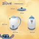 thumbnail image 2 of Tetera Eléctrica Disney Stitch ST-180 Acero Inoxidable 1.8 Litros, Luz LED, Base Giratoria 360°, Apagado Automático y Protección Contra Ebullición, Ideal para Té y Café, Diseño Oficial Disney., 2 of 11