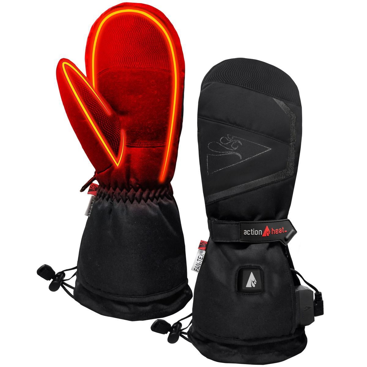 women's heated mittens
