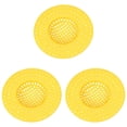 thumbnail image 3 of 3 Pcs Plastic Kitchen Drain Filter, Plastic Kitchen Sink Drain Strainer, Anti-Clog Plastic Strainer Drain Catcher Hair Catcher for Kitchen Sink Bathroom Bathtub Washbasin 3.9", 3 of 5