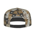 thumbnail image 4 of Haiem Cartoon Bear Classic Snapback Cap Flat Bill Hat Baseball Cap Adjustable Size Cotton Dad Hat, 4 of 9