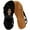 Black, variant on Ecetana Women Sandals Flats Sandals for Women Comfortable Elastic Ankle Strap Beach Shoes