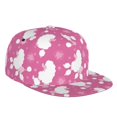thumbnail image 2 of Uemuo Cute Poodle Dog Pattern Women's Baseball Cap,Straight Brim Hat,Golf Dad Hat,Travel Hat,Sun Protection Cap,Everyday Accessory, 2 of 9