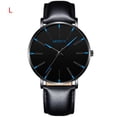 thumbnail image 1 of Reloj de cuarzo para mujer, relojes para parejas, relojes finos de moda para hombre y mujer, reloj de pulsera de cuarzo de malla de acero inoxidable para negocios., 1 of 2