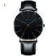 thumbnail image 1 of Reloj de cuarzo para mujer, relojes para parejas, relojes finos de moda para hombre y mujer, reloj de pulsera de cuarzo de malla de acero inoxidable para negocios., 1 of 2