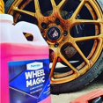 thumbnail image 3 of Nanotech Surface Solutions Wheel Magic- Cleaner & Iron Remover, Fast Acting, Acid-Free, Dissolves Break Dust, Safe on Ceramic Coatings- 128Oz., 3 of 3