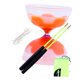 thumbnail image 4 of Juego de juguetes de Diabolo chino, Triple rodamiento portátil con palos de Diabolo y bolsa de cuerda, juguete de malabarismo, pelota de Diabolo para niños Naranja, 4 of 10