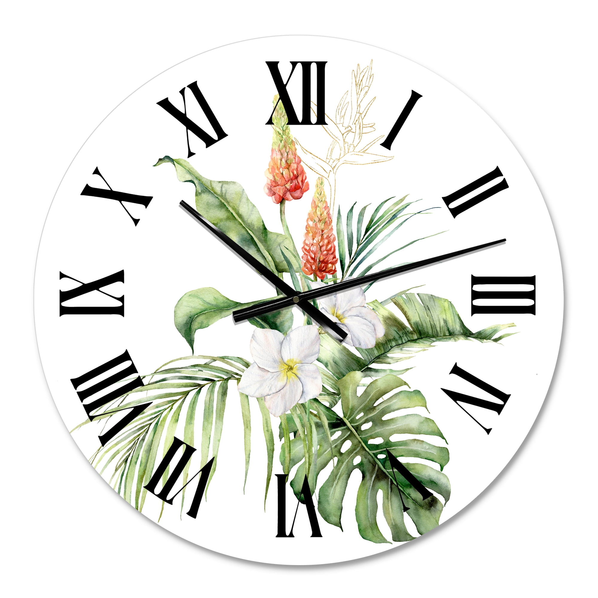 Designart 1 in Quartz Traditional Wall Clock